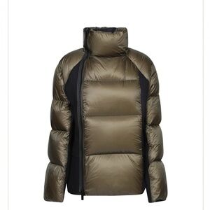 Sacai Olive and Black Puffer Jacket sz 4 UNISEX